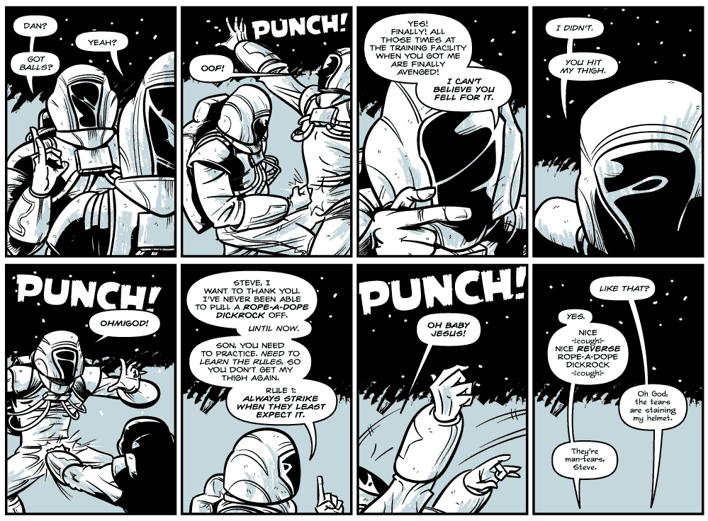 A Tribute To Darnell “The Ding-a-Ling Man” Wilson: Guest Strip by Max Riffner