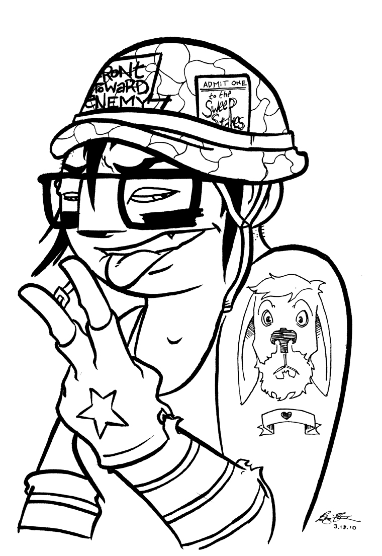 Thrown Together Thursdays #01: Tank Girl